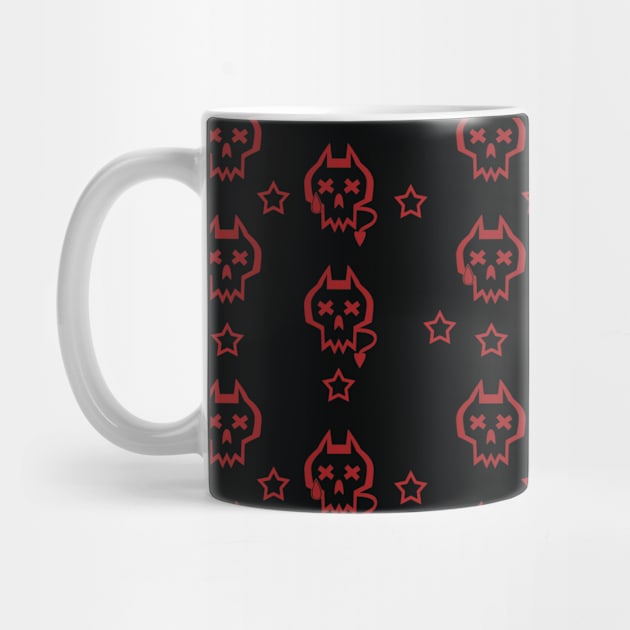 DEVIL'S SKULL PATTERN by droidmonkey